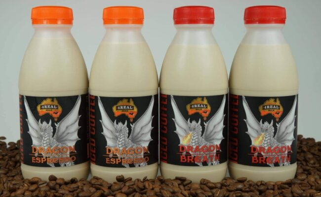 New iced coffee product launch for local company